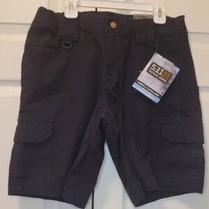 New Women 5.11 Tactical Shorts (63306) 720 Fire Navy Blue Shorts Size 8 9"